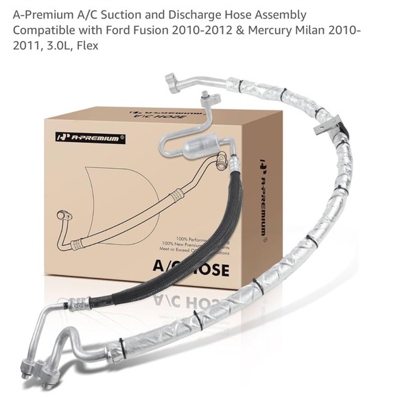 AC A/C Suction and Discharge Hose Assembly for Ford Fusion Mercury Milan - Picture 1 of 6